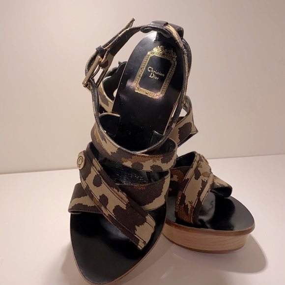 Christian Dior camouflage heels - Picture 2 of 3